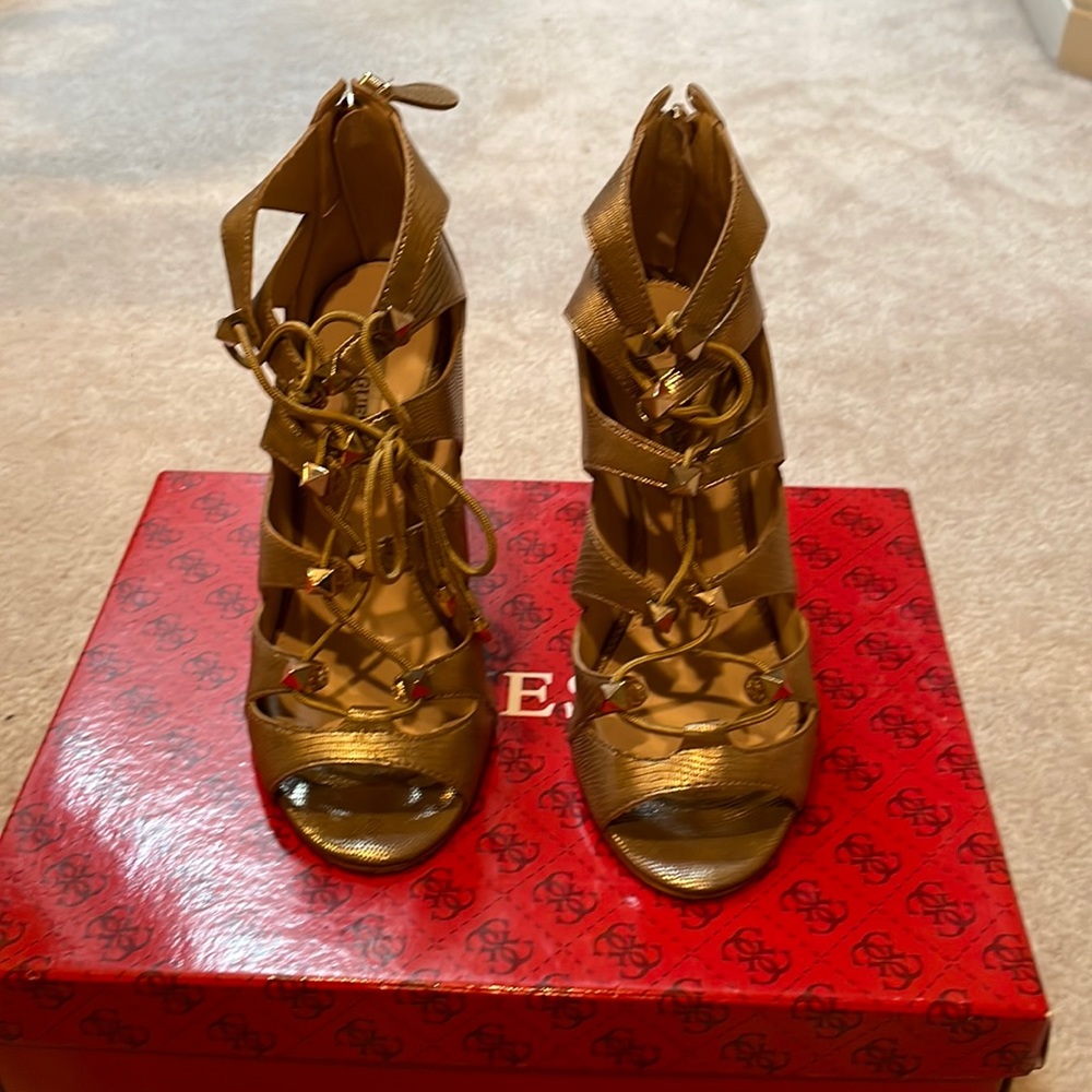 Beautiful Gold Sandals